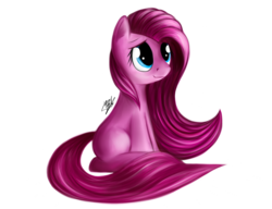 Size: 1300x1000 | Tagged: safe, artist:b---k, pinkie pie, g4, female, pinkamena diane pie, smiling, solo