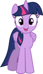 Size: 686x1165 | Tagged: safe, artist:couldysky, twilight sparkle, alicorn, pony, g4, cute, female, folded wings, looking at you, mare, simple background, solo, transparent background, twiabetes, twilight sparkle (alicorn), vector, wings