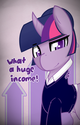 Size: 640x1000 | Tagged: safe, artist:ppdraw, twilight sparkle, g4, clothes, female, innuendo, solo