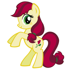 Size: 1597x1536 | Tagged: safe, artist:durpy, color edit, applejack, roseluck, earth pony, pony, g4, female, looking at you, palette swap, rearing, recolor, simple background, solo, transparent background, vector