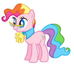 Size: 579x520 | Tagged: safe, artist:durpy, color edit, mayor mare, rarity (g3), g3, g4, female, g3 to g4, generation leap, palette swap, solo