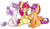 Size: 791x463 | Tagged: safe, artist:soullessteddybear, apple bloom, scootaloo, sweetie belle, g4