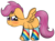 Size: 1519x1121 | Tagged: safe, artist:php192, scootaloo, pegasus, pony, g4, blushing, clothes, cute, female, filly, foal, grumpy, simple background, socks, solo, striped socks, transparent background