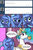 Size: 650x1000 | Tagged: safe, artist:pijinpyon, princess celestia, princess luna, ask little luna, g4, :o, ask, bedroom eyes, blushing, cute, eyes closed, eyeshadow, facial expressions, looking at you, lunabetes, magic, s1 luna, smiling, tea, telekinesis, tumblr, unamused