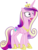 Size: 6000x7932 | Tagged: safe, artist:theponymuseum, princess cadance, alicorn, pony, g4, absurd resolution, concave belly, crown, female, hoof shoes, jewelry, mare, regalia, simple background, slender, solo, thin, tiara, transparent background, vector