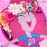 Size: 200x200 | Tagged: safe, pinkie pie, equestria girls, g4, female, floral head wreath, icon, solo