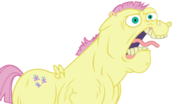 Size: 5000x3000 | Tagged: safe, bulk biceps, fluttershy, g4, male, simple background, solo, transparent background, vector, vein