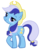 Size: 1496x1810 | Tagged: safe, artist:durpy, color edit, applejack, minuette, earth pony, pony, g4, female, hat, palette swap, simple background, solo, transparent background, vector