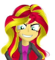 Size: 1000x1080 | Tagged: safe, artist:wourdeluck, sunset shimmer, equestria girls, g4, female, solo