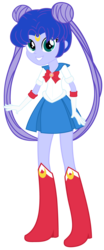 Size: 2800x6720 | Tagged: safe, artist:beavernator, princess luna, equestria girls, g4, female, sailor luna, sailor moon (series), simple background, solo, transparent background