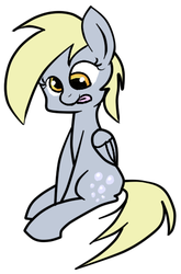 Size: 312x474 | Tagged: safe, artist:rice, derpy hooves, pegasus, pony, g4, female, mare, solo