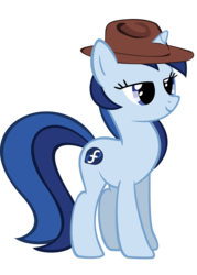 Size: 4999x7000 | Tagged: safe, artist:zee66, pony, g4, absurd resolution, fedora, fedora (os), hat, linux, ponified, recolor, simple background, solo, transparent background, vector