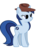 Size: 4999x7000 | Tagged: safe, artist:zee66, pony, g4, absurd resolution, fedora, fedora (os), hat, linux, ponified, recolor, simple background, solo, transparent background, vector