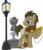 Size: 2500x2935 | Tagged: safe, artist:vector-brony, idw, doctor whooves, time turner, earth pony, pony, g4, clothes, doctor who, fountain, fourth doctor's scarf, male, ponified, scarf, simple background, solo, statue, striped scarf, the doctor, transparent background, vector, weeping angel, weeping pegasus