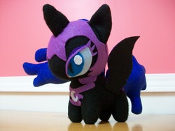 Size: 2048x1536 | Tagged: safe, artist:happybunny86, nightmare moon, g4, cute, female, filly, irl, nightmare woon, photo, plushie, solo