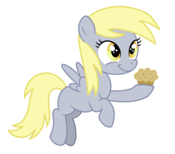 Size: 2461x2165 | Tagged: safe, artist:vanillecream, derpy hooves, g4, cute, derpabetes, female, filly, filly derpy, muffin, simple background, solo, transparent background, vector, younger