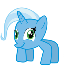 Size: 3468x3058 | Tagged: safe, artist:rainbowb4sh, trixie, crab pony, pony, unicorn, g4, female, green eyes, mare, meme, simple background, solo, transparent background, vector, wat, wrong eye color