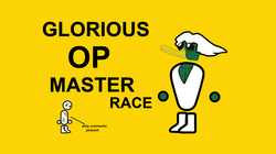 Size: 881x495 | Tagged: safe, duck, barely pony related, glorious master race, meta, op is a duck, op is a duck (reaction image), reaction image, zero punctuation