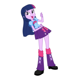 Size: 1600x1600 | Tagged: safe, twilight sparkle, equestria girls, g4, dancing, female, simple background, solo, transparent background, vector