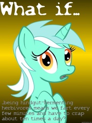 Size: 625x833 | Tagged: safe, lyra heartstrings, g4, conspiracy lyra, equine anatomy, exploitable meme, female, meme, meta, solo, text