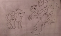 Size: 2592x1552 | Tagged: artist needed, source needed, safe, oc, oc only, oc:asu-chan, alicorn, pony, alicorn oc, crown, cute