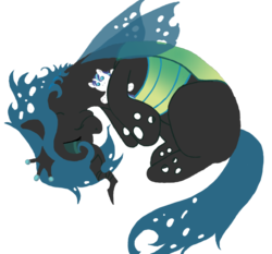 Size: 816x762 | Tagged: safe, artist:bloodgoldwings, queen chrysalis, shining armor, changeling, changeling queen, g4, crown, cute, cutealis, cuteling, daaaaaaaaaaaw, doll, female, hnnng, jewelry, plushie, pony plushie, regalia, simple background, solo, toy, transparent background