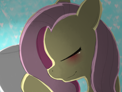 Size: 1024x768 | Tagged: safe, artist:caustic-shadow, fluttershy, g4, female, sleeping, solo