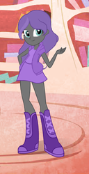 Size: 287x560 | Tagged: safe, artist:jussonic, oc, oc only, oc:nyx, equestria girls, g4, constellar, eqg promo pose set, equestria girls-ified, rainbow dash's boots, solo