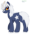 Size: 729x824 | Tagged: safe, artist:faith-wolff, kaiju pony, pony, fanfic:the bridge, colored sclera, godzilla (series), horn, looking over shoulder, male, ponified, solo, spacegodzilla, stallion, tricorn, xenilla, yellow sclera