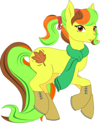 Size: 383x469 | Tagged: safe, artist:brandykiss, oc, oc only, earth pony, pony, clothes, scarf, solo