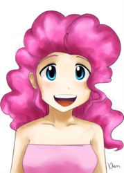 Size: 1000x1400 | Tagged: safe, artist:kprovido, pinkie pie, human, g4, female, humanized, solo