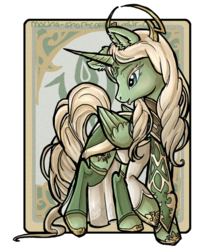 Size: 500x601 | Tagged: safe, artist:mocha-shortcake, alicorn, pony, clothes, dress, emmeryn, fire emblem, fire emblem awakening, ponified, solo