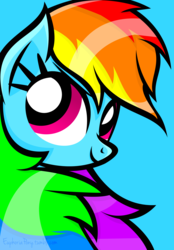 Size: 2593x3726 | Tagged: safe, artist:vivian reed, rainbow dash, g4, female, smiling, solo