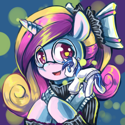 Size: 750x750 | Tagged: safe, artist:saturnspace, princess cadance, shining armor, g4, glasses