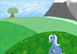 Size: 2338x1650 | Tagged: safe, artist:abronyartist, trixie, pony, unicorn, g4, female, mare, solo