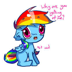 Size: 512x512 | Tagged: safe, rainbow dash, g4, female, solo, tumblr