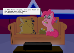 Size: 1055x757 | Tagged: safe, artist:ohthatandy, pinkie pie, g4, homestar runner, the cheat