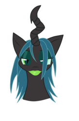 Size: 850x1300 | Tagged: safe, artist:cheshirecloud, queen chrysalis, changeling, changeling queen, g4, female, solo