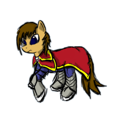 Size: 500x500 | Tagged: safe, artist:spae86, earth pony, pony, castlevania, castlevania: lords of shadow, gabriel belmont, konami, mercurysteam, ponified, solo