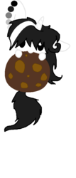 Size: 374x870 | Tagged: artist needed, safe, oc, oc only, pony, cookie, nom