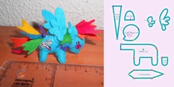 Size: 1500x750 | Tagged: safe, artist:gatitonyaa, rainbow dash, g4, irl, photo, toy