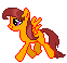 Size: 62x58 | Tagged: safe, artist:google, oc, oc only, pegasus, pony, animated, easter egg, geek week, solo, youtube