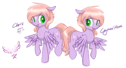 Size: 1280x698 | Tagged: dead source, safe, artist:xcopyen002, oc, oc only, crystal heart, cute