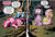 Size: 1444x978 | Tagged: safe, edit, idw, fluttershy, pinkie pie, rainbow dash, twilight sparkle, g4, comic book, crying