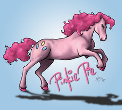 Size: 1280x1158 | Tagged: safe, artist:shimochii, pinkie pie, g4, female, solo, text