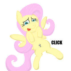 Size: 600x600 | Tagged: safe, artist:kamomenotamago@hanbookinitsukikyuushi, fluttershy, pegasus, pony, g4, crying, female, mare, mouse cursor, pixiv, simple background, solo, tickling, transparent background