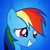 Size: 800x800 | Tagged: safe, artist:geekpsnnew, rainbow dash, g4, female, solo