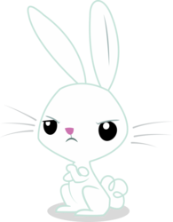 Size: 1024x1311 | Tagged: safe, artist:varuuna, angel bunny, g4, male, simple background, solo, transparent background, vector