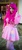 Size: 1089x2500 | Tagged: safe, artist:noofcoursenot, artist:pookiebearcosplay, pinkie pie, human, g4, cosplay, irl, irl human, photo, solo