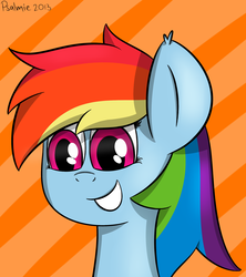 Size: 2000x2250 | Tagged: safe, artist:psalmie, rainbow dash, g4, female, simple background, solo